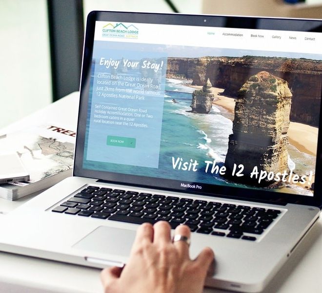 Accommodation websites on the Great Ocean Road by WestVic Web
