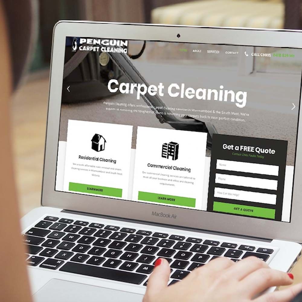 Cleaning industry websites in Warrnambool by WestVic Web