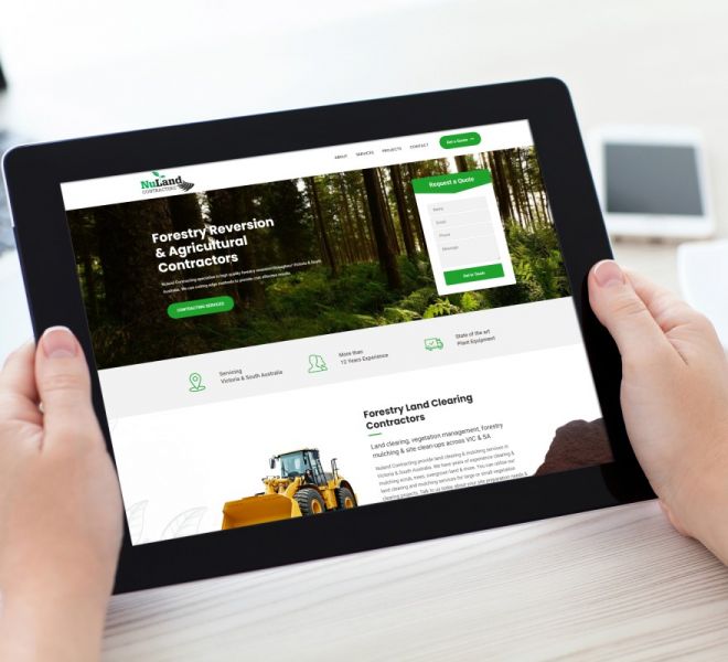 Forestry industry websites in Warrnambool by WestVic Web