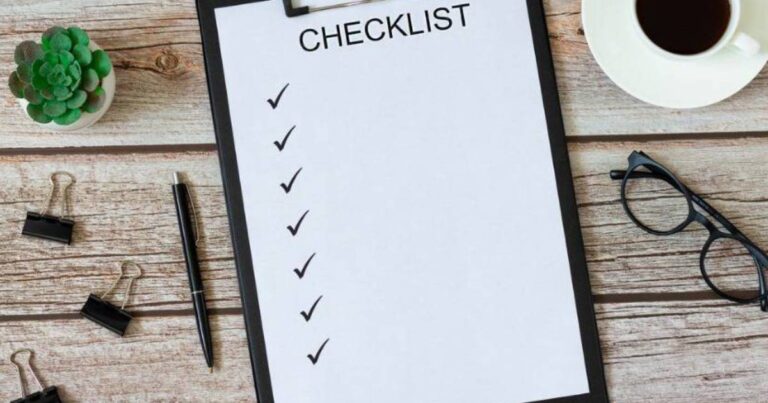 Website design checklist