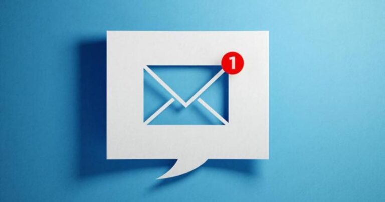 Custom email inbox notification